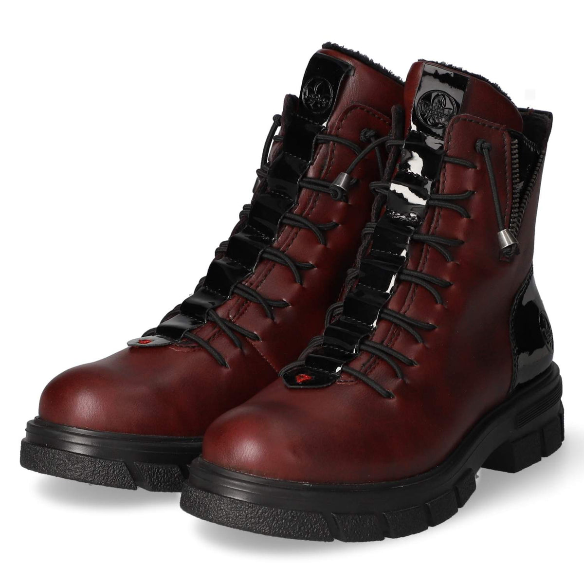 Schnürboots  Rot