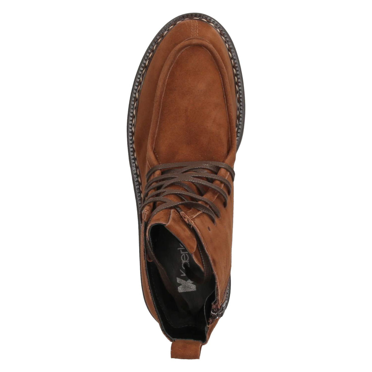Schnürboots  Braun
