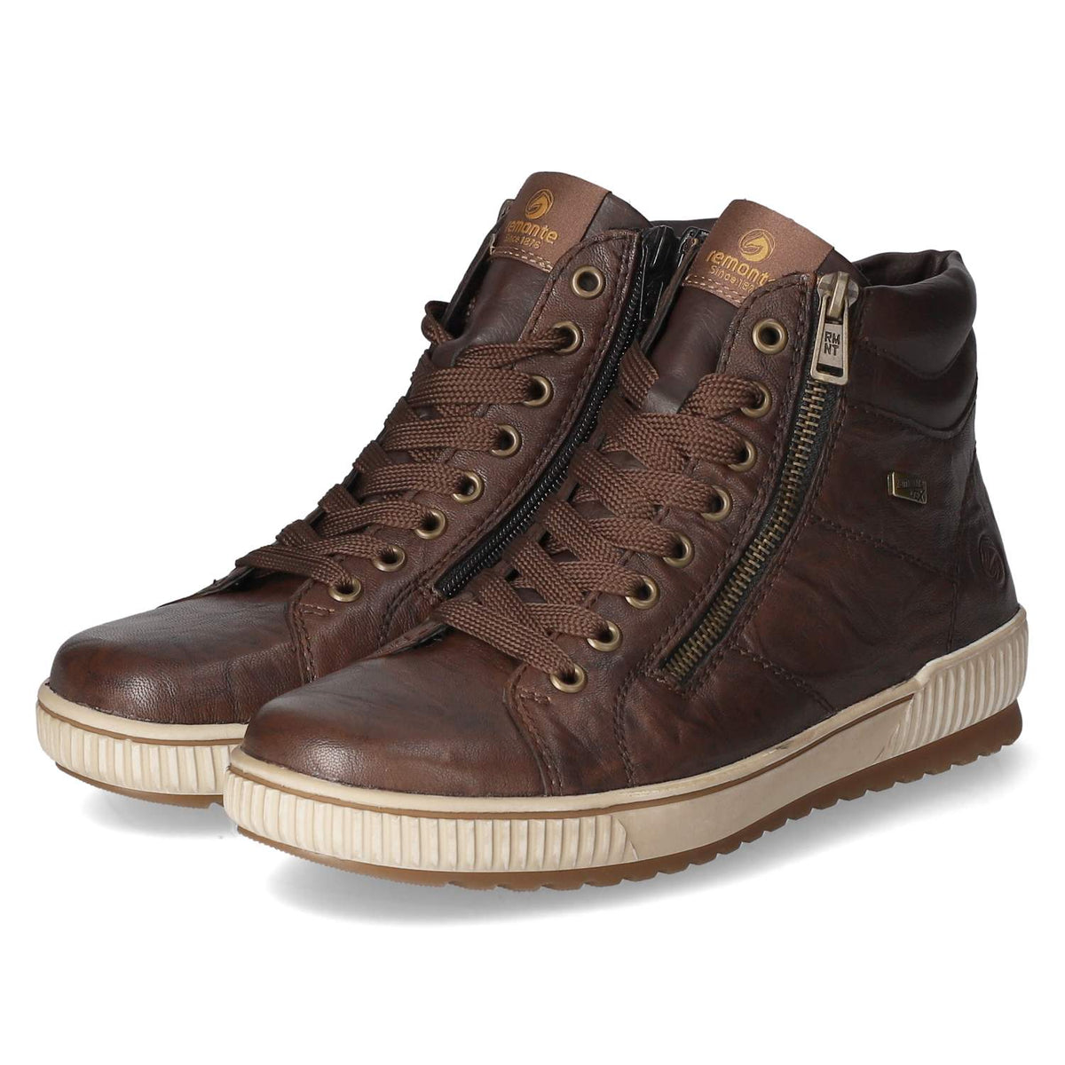 Schnürboots  Braun