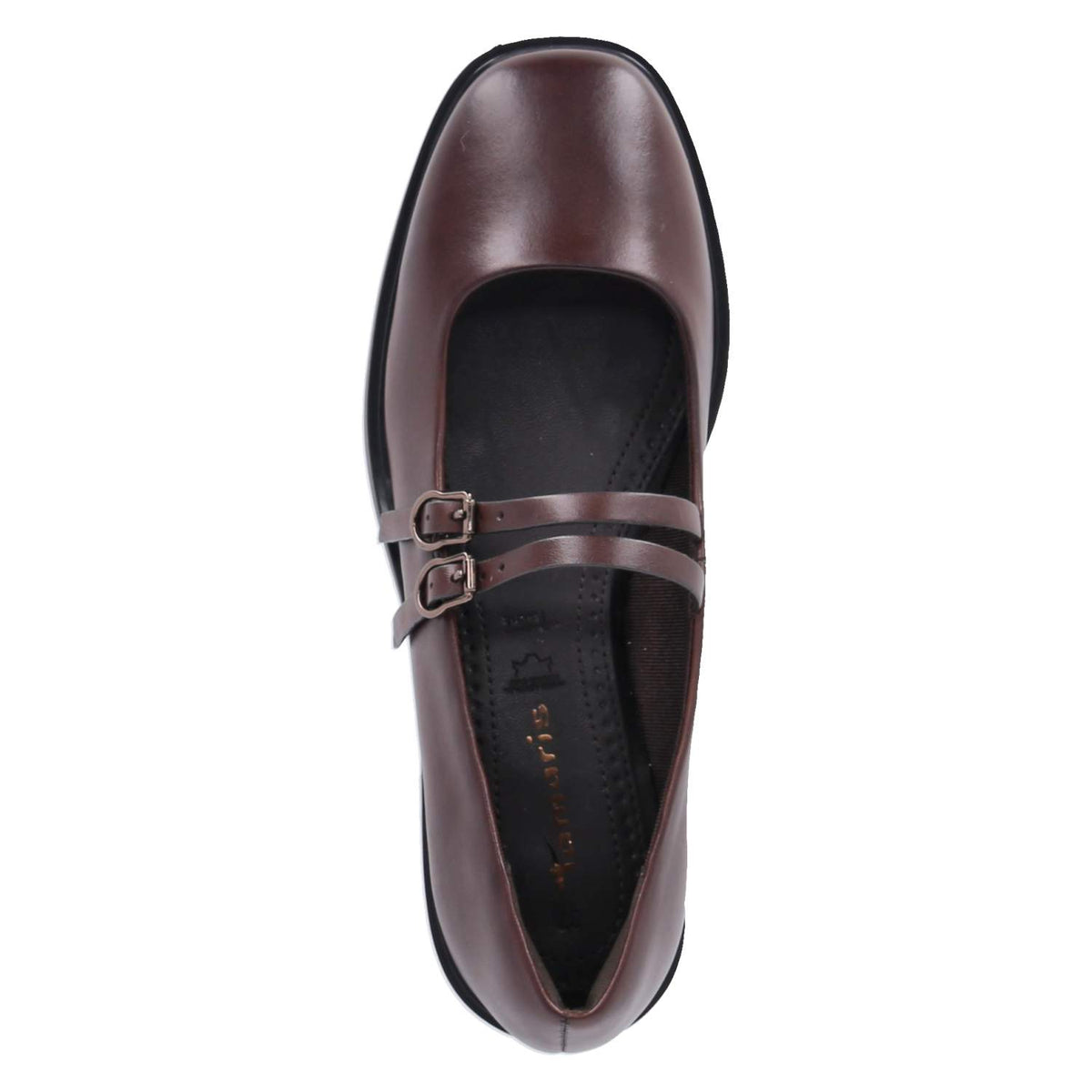 Spangenballerinas  Braun
