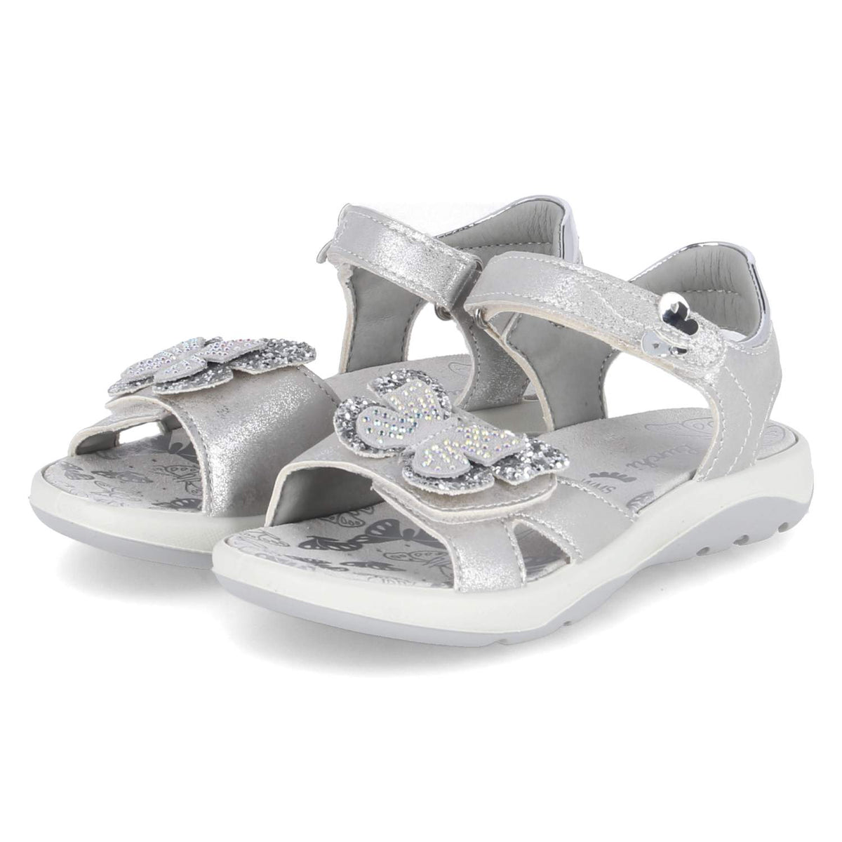 Sandalen FARFALLA  Silber