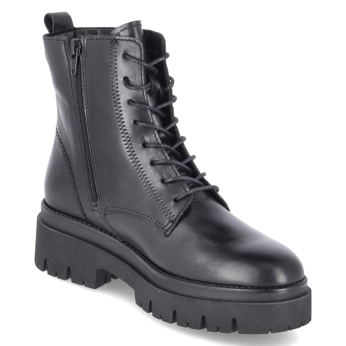 Schnürboots  Schwarz