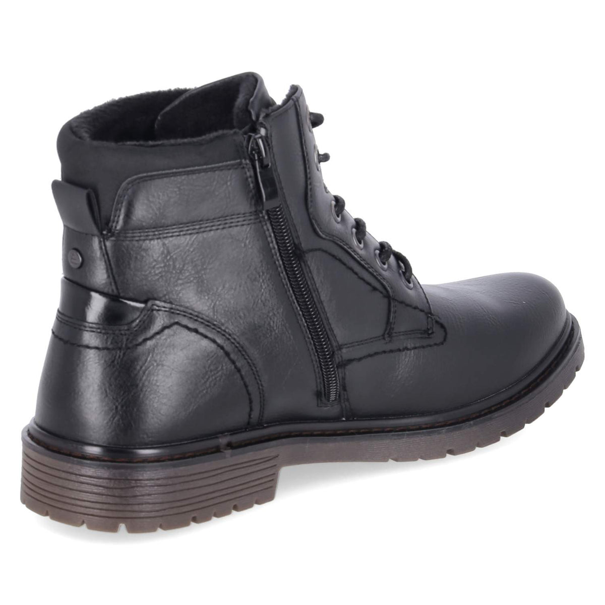 Schnürboots  Schwarz