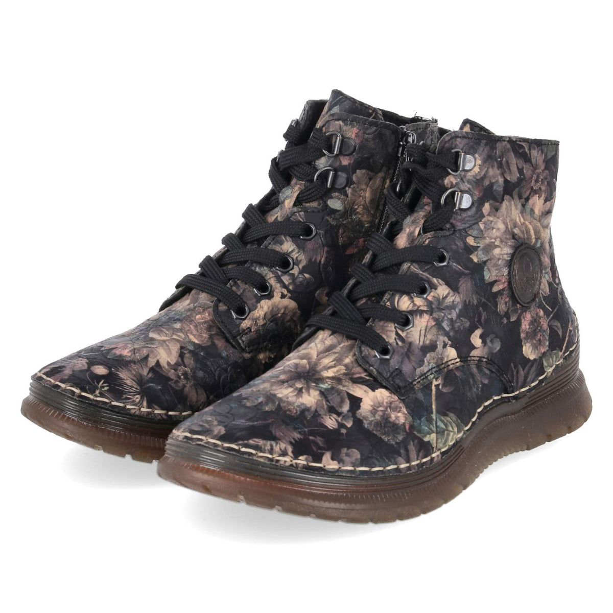 Schnürboots  Mehrfarbig