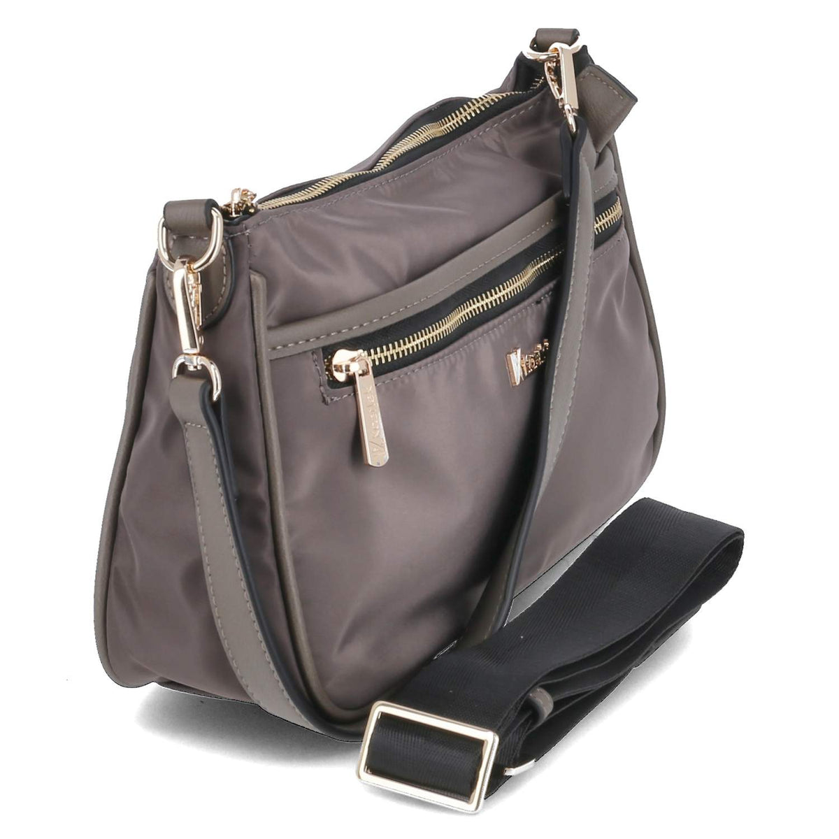 Schultertasche  Taupe