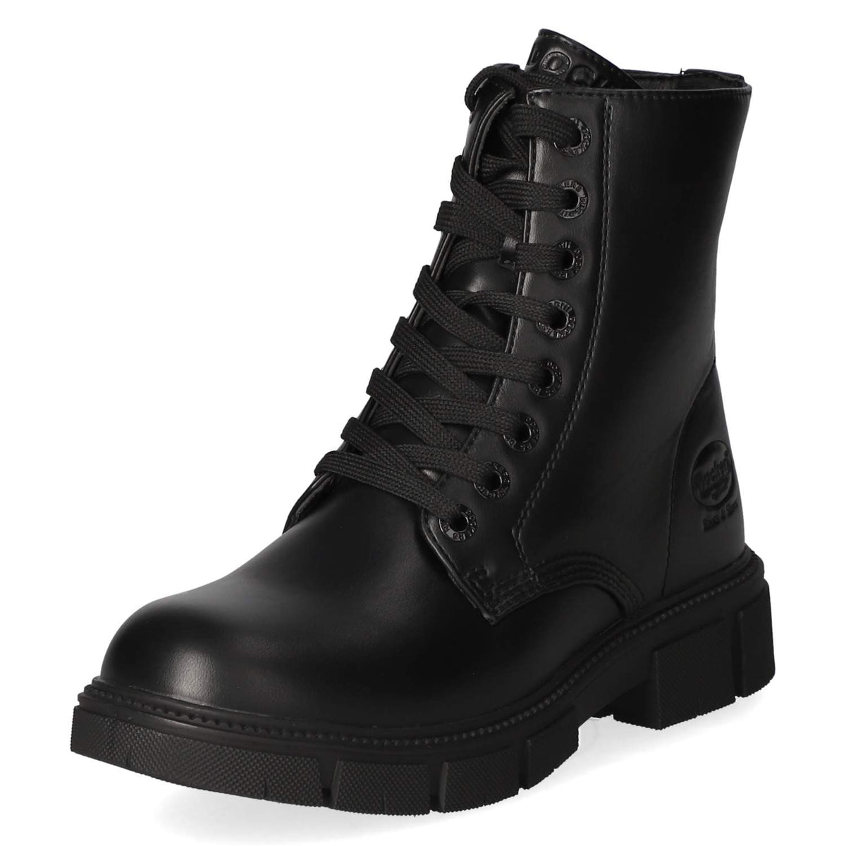 Schnürboots  Schwarz