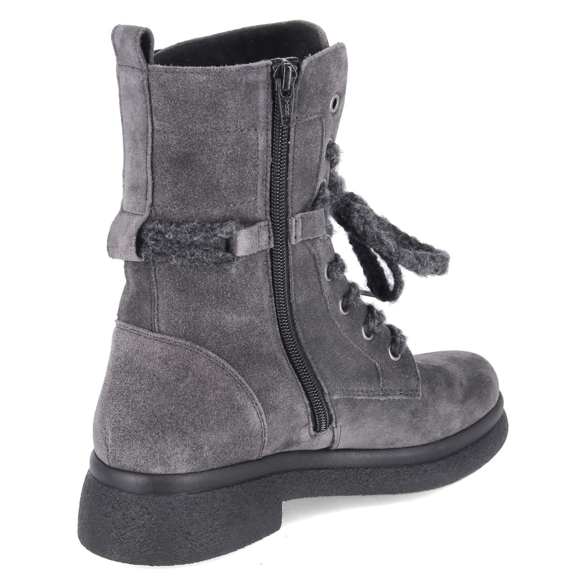 Schnürstiefeletten  Grau