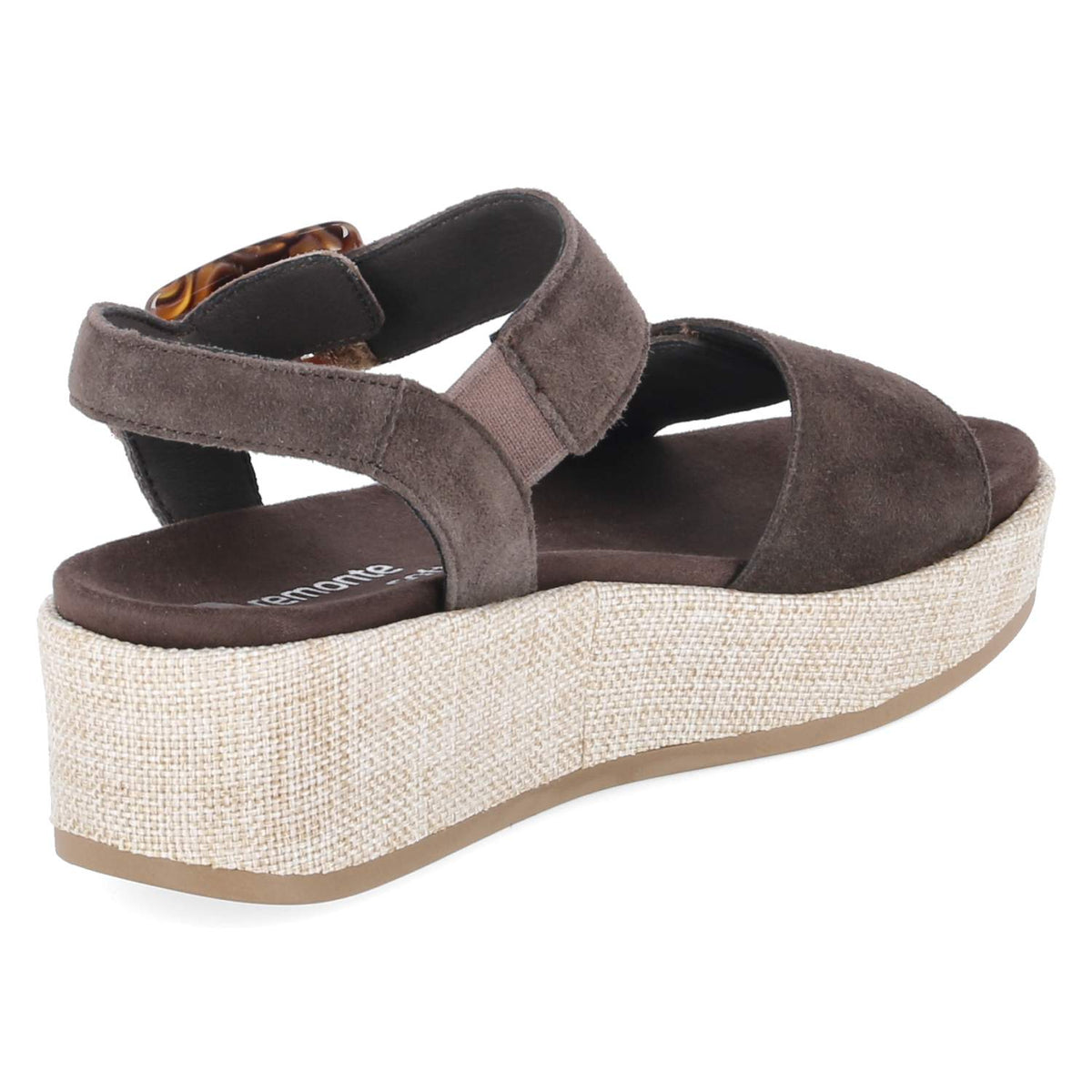 Plateau-Sandalen  Braun