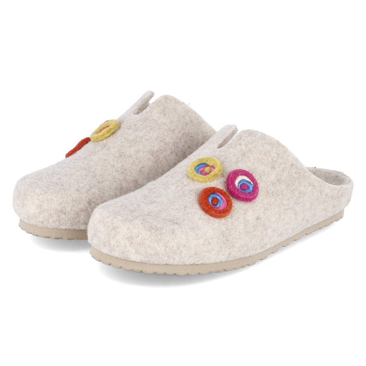 Pantoffeln  Beige
