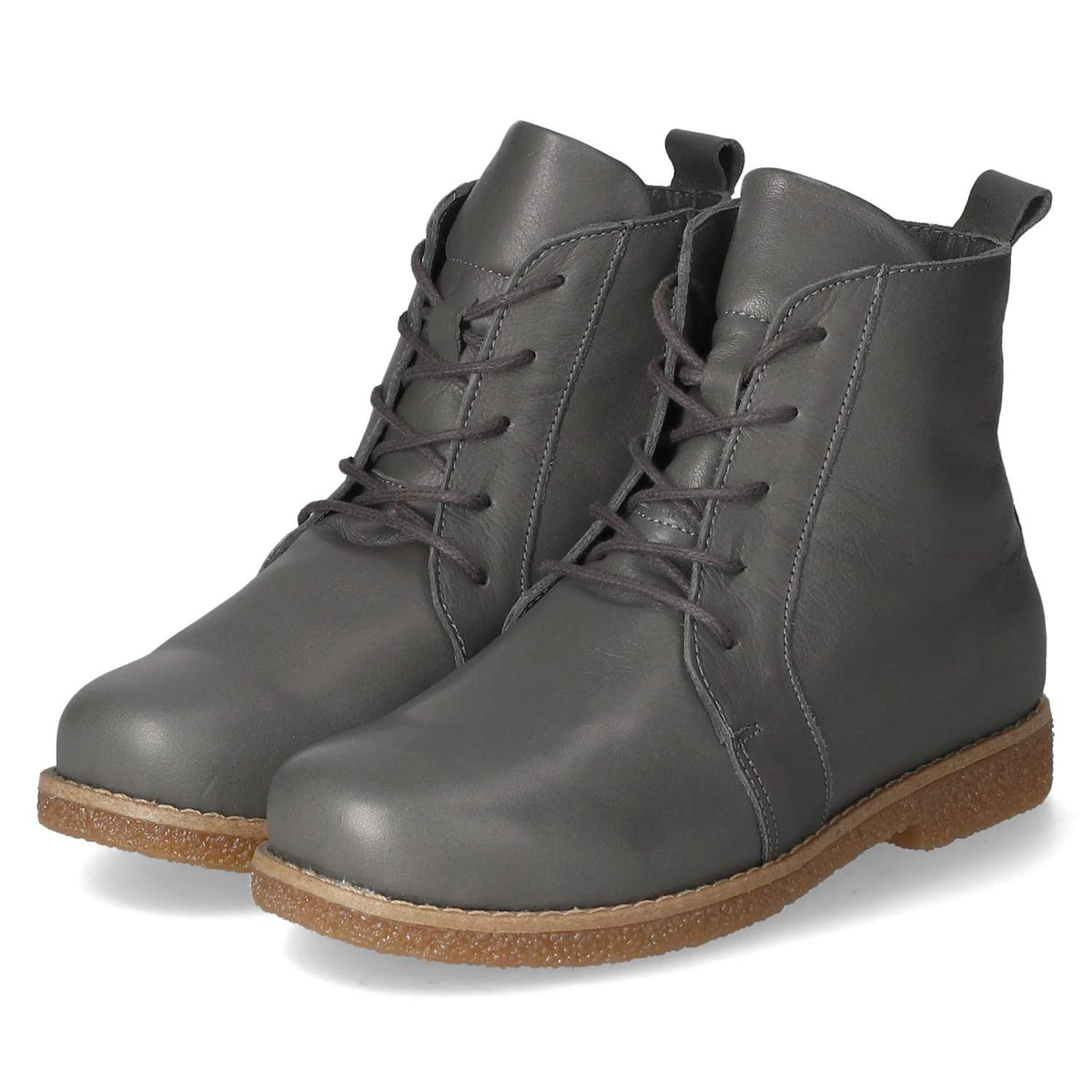 Schnürstiefeletten  Grau