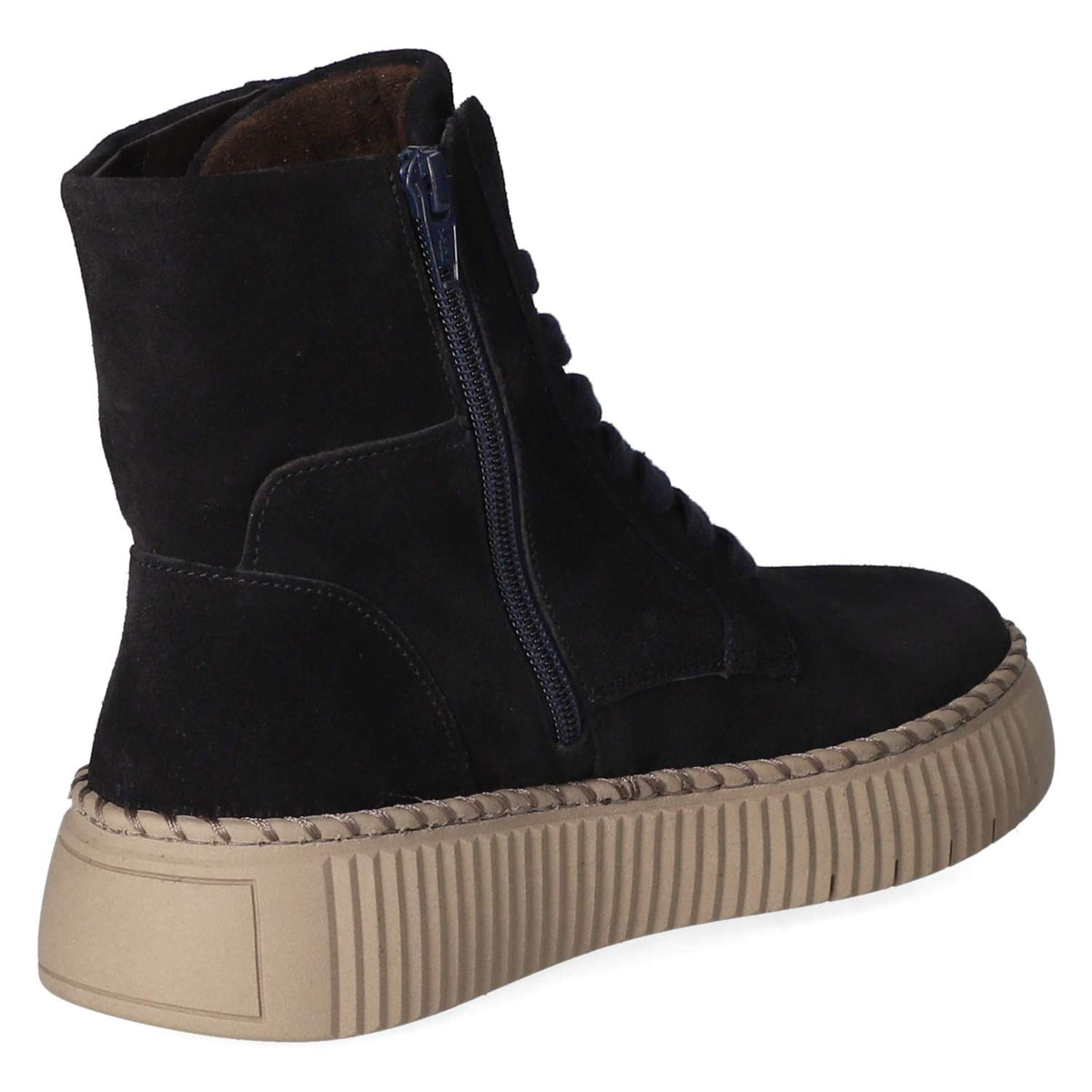 Schnürstiefeletten  Blau