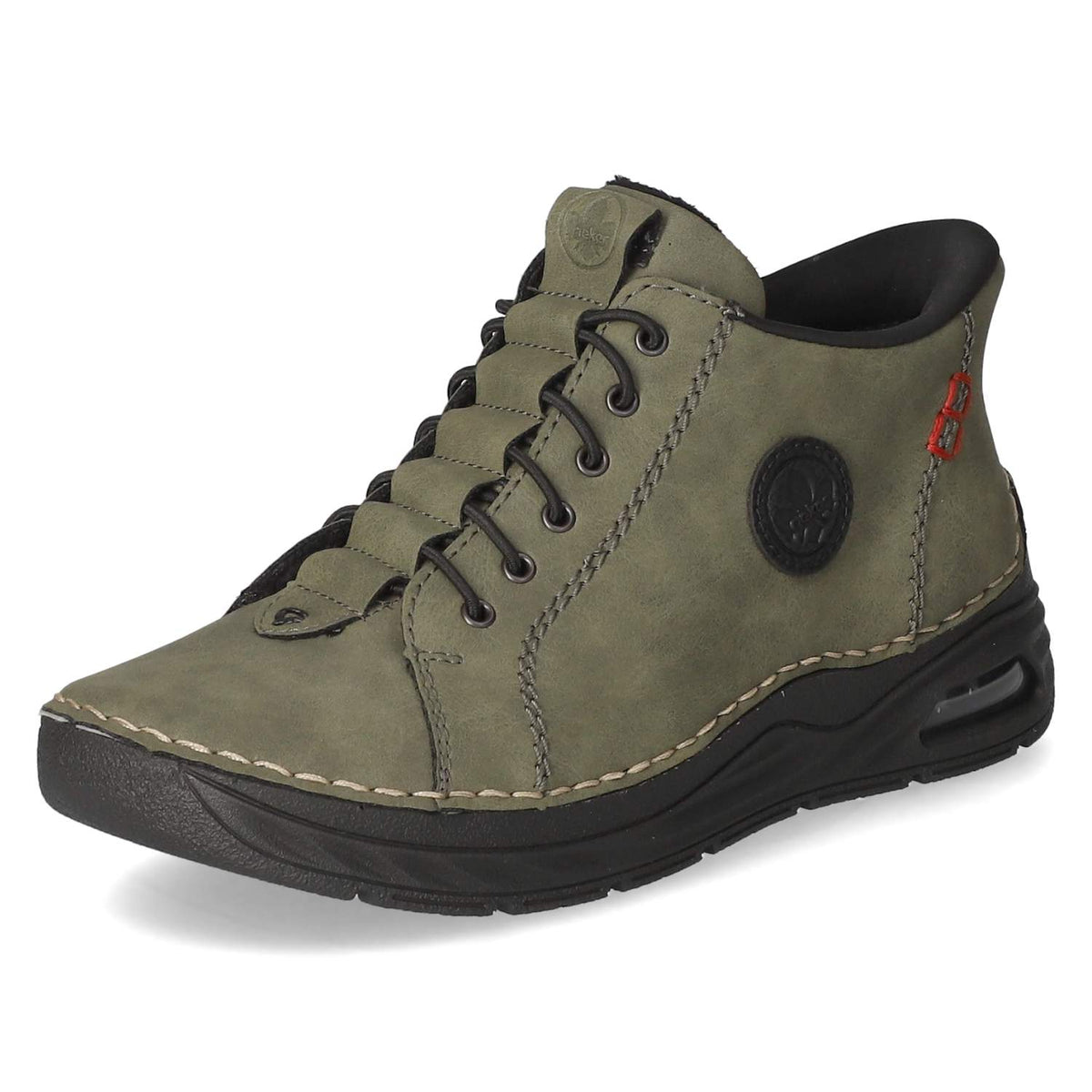 Schnürstiefeletten  Grün