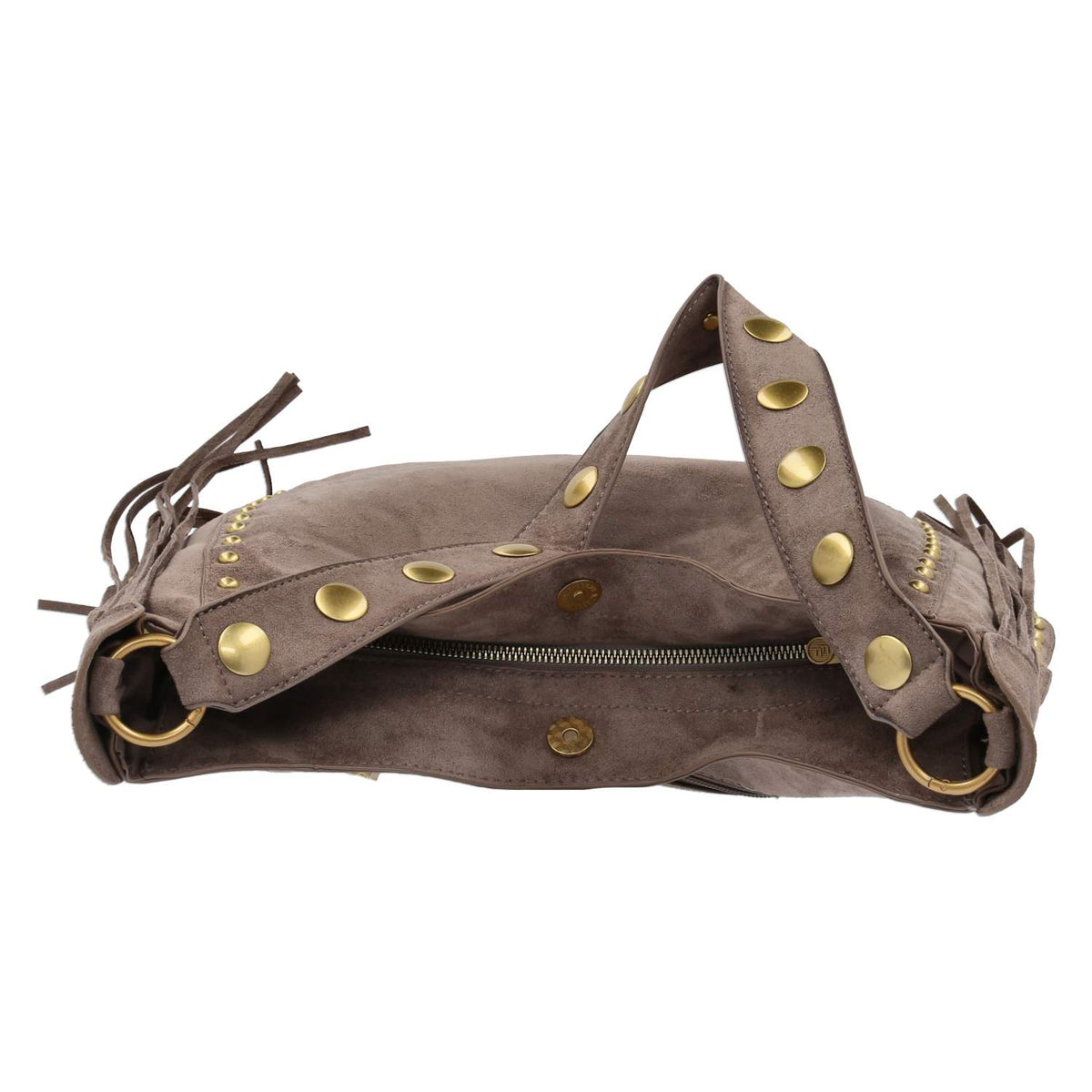 Schultertasche  Taupe
