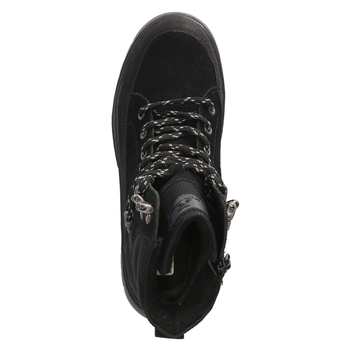 Schnürboots  Schwarz