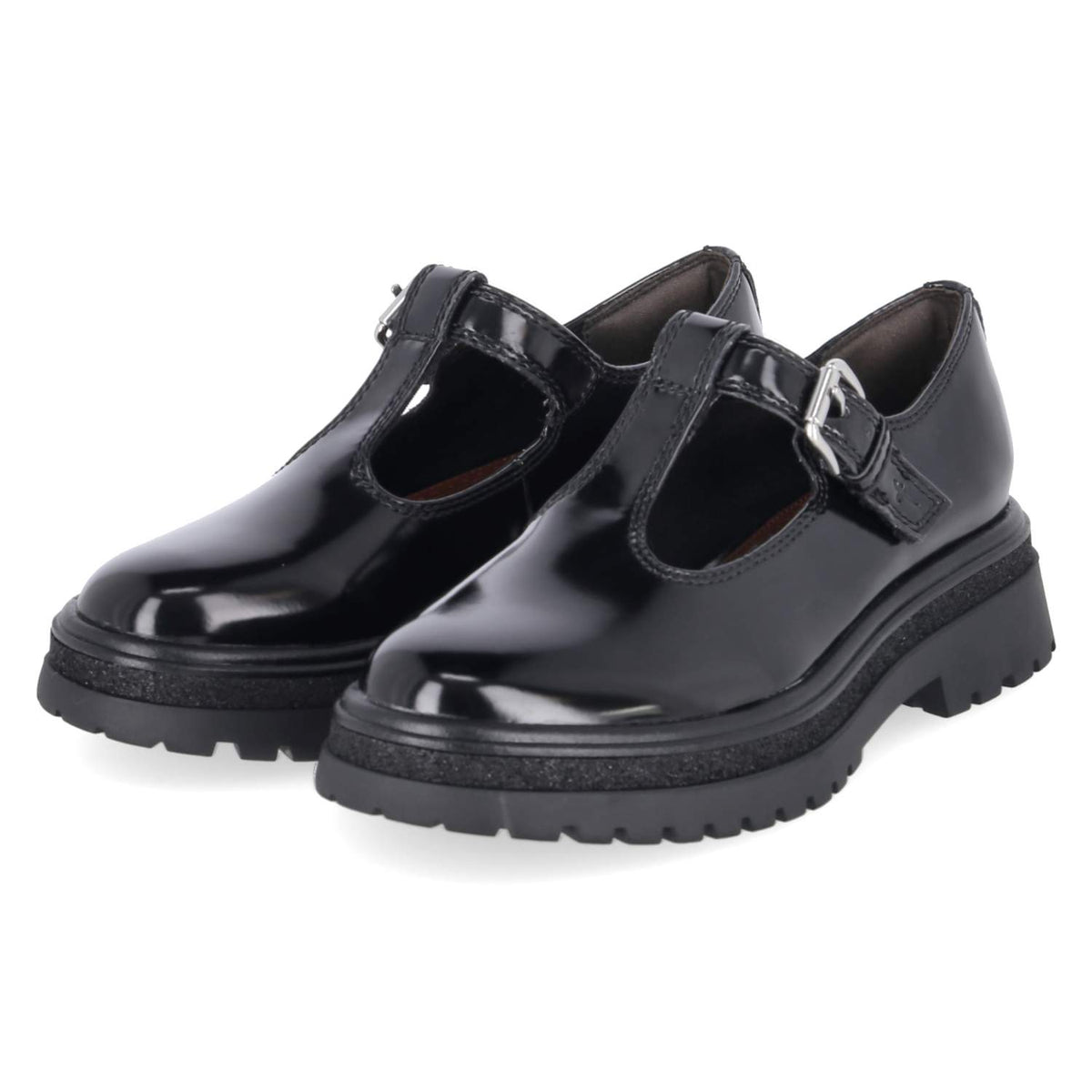 Spangenballerinas  Schwarz