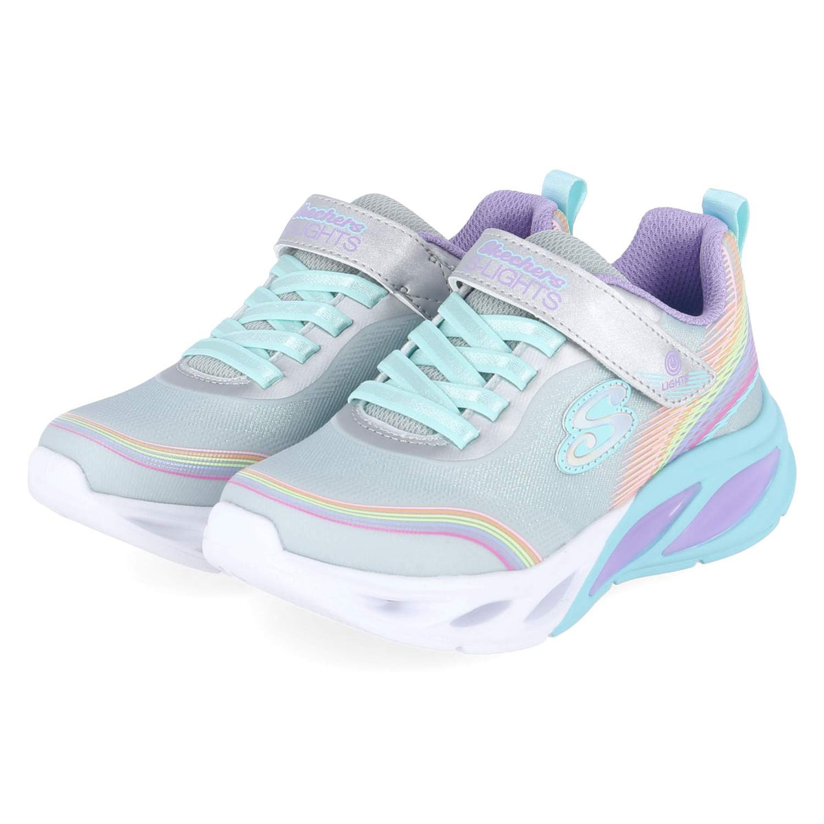 Sneaker RAINBOW BEAM  Silber