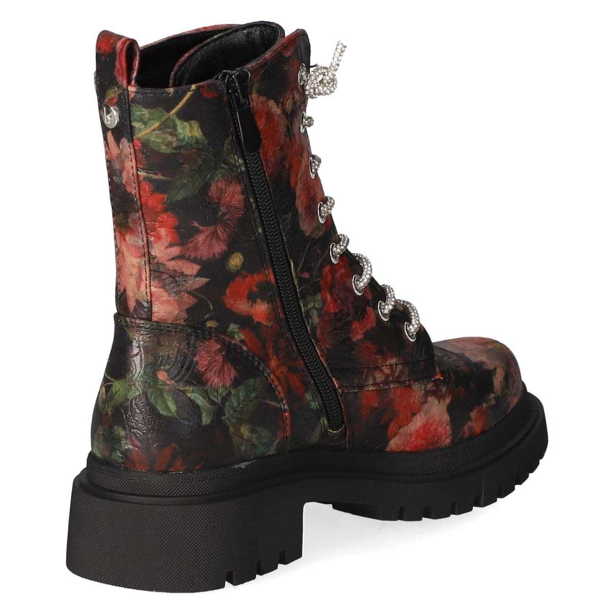 Schnürstiefeletten  Mehrfarbig
