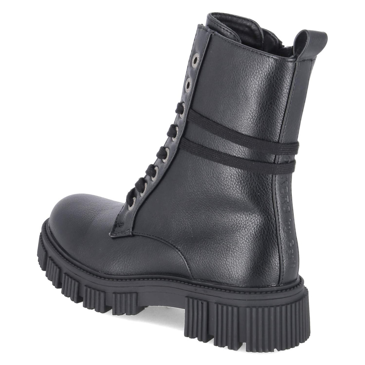 Schnürboots  Schwarz