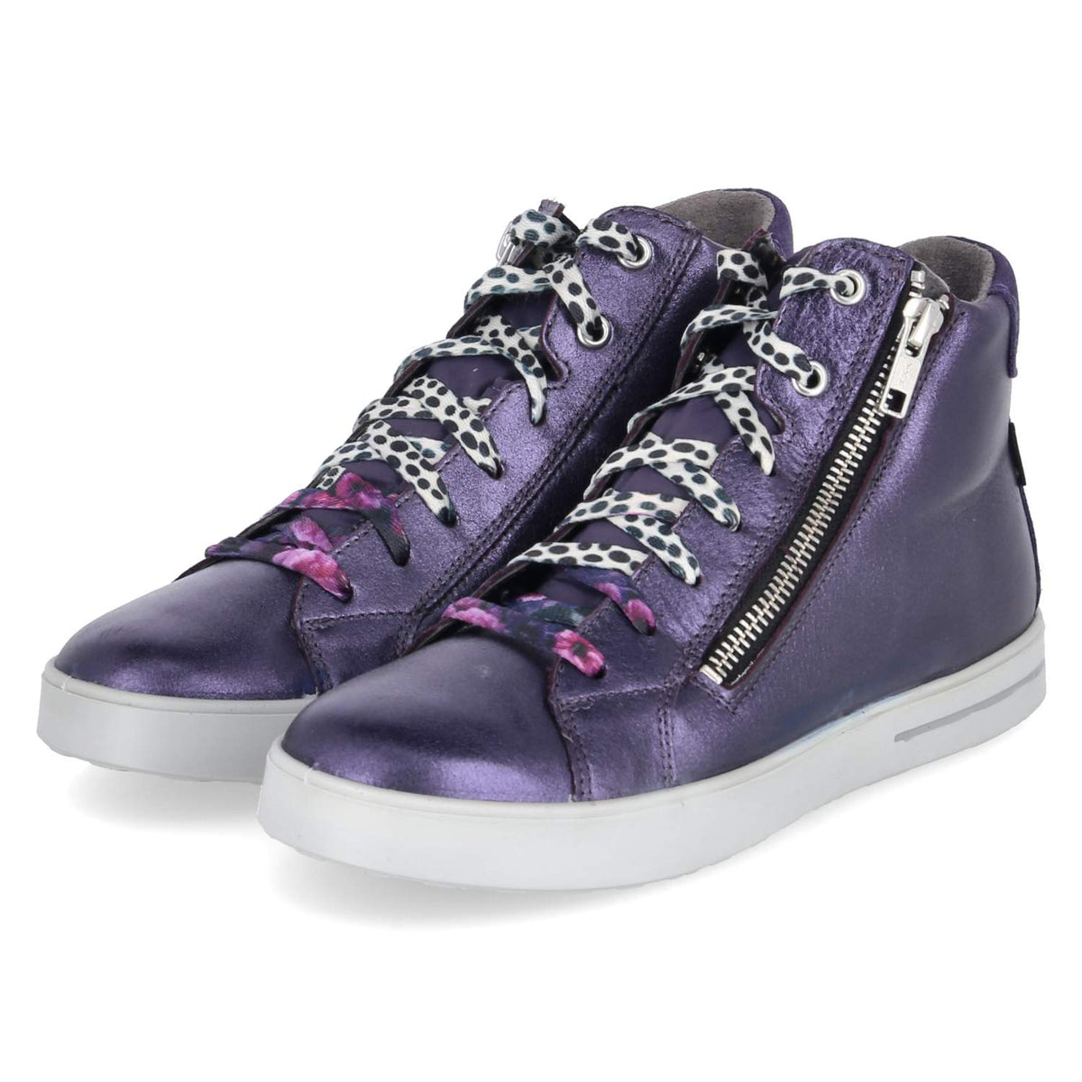 Schnürboots STELLA  Lila