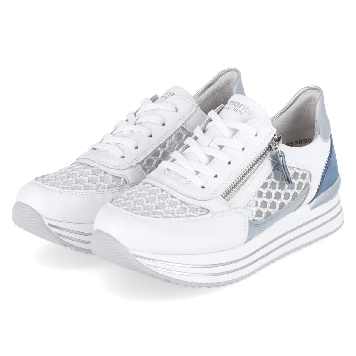 Plateau-Sneaker  Weiß