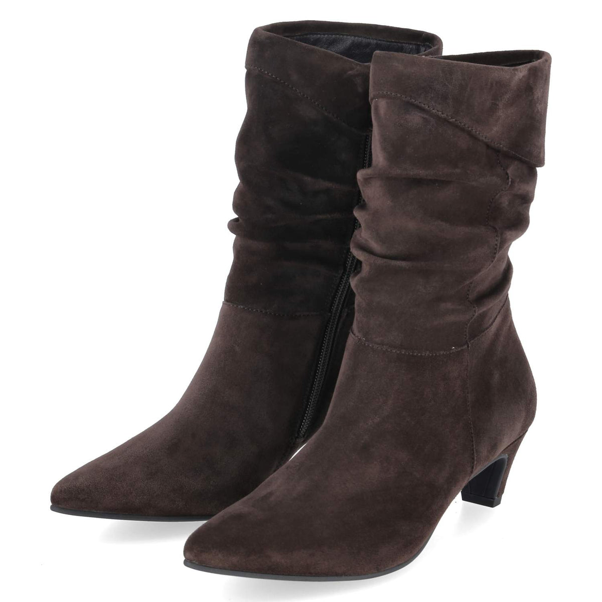 Slouchy Boot Stiefeletten  Braun
