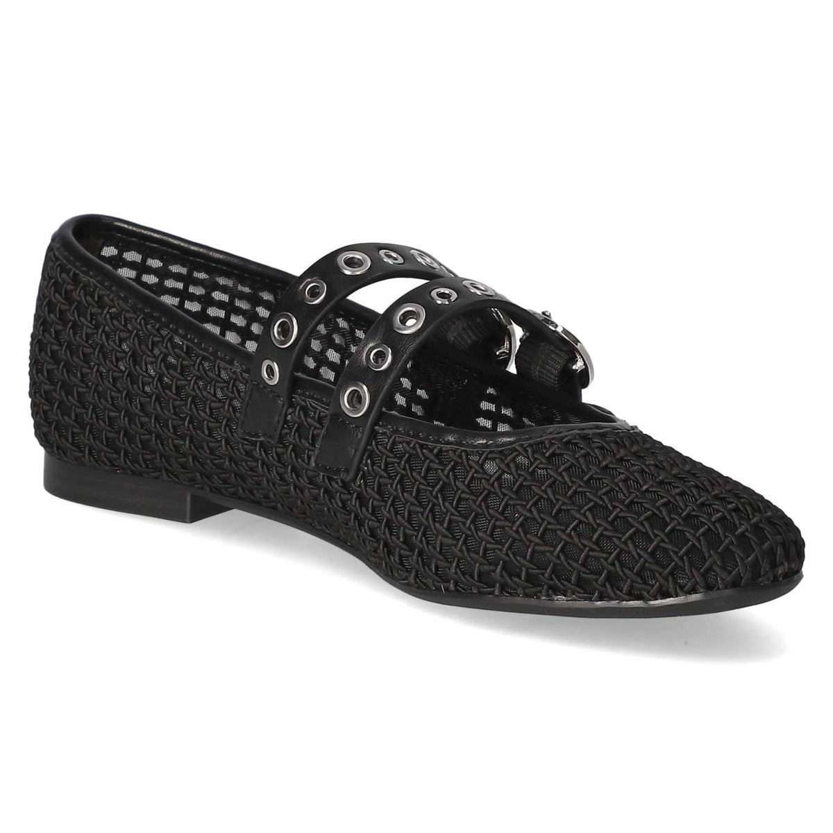 Spangenballerinas  Schwarz