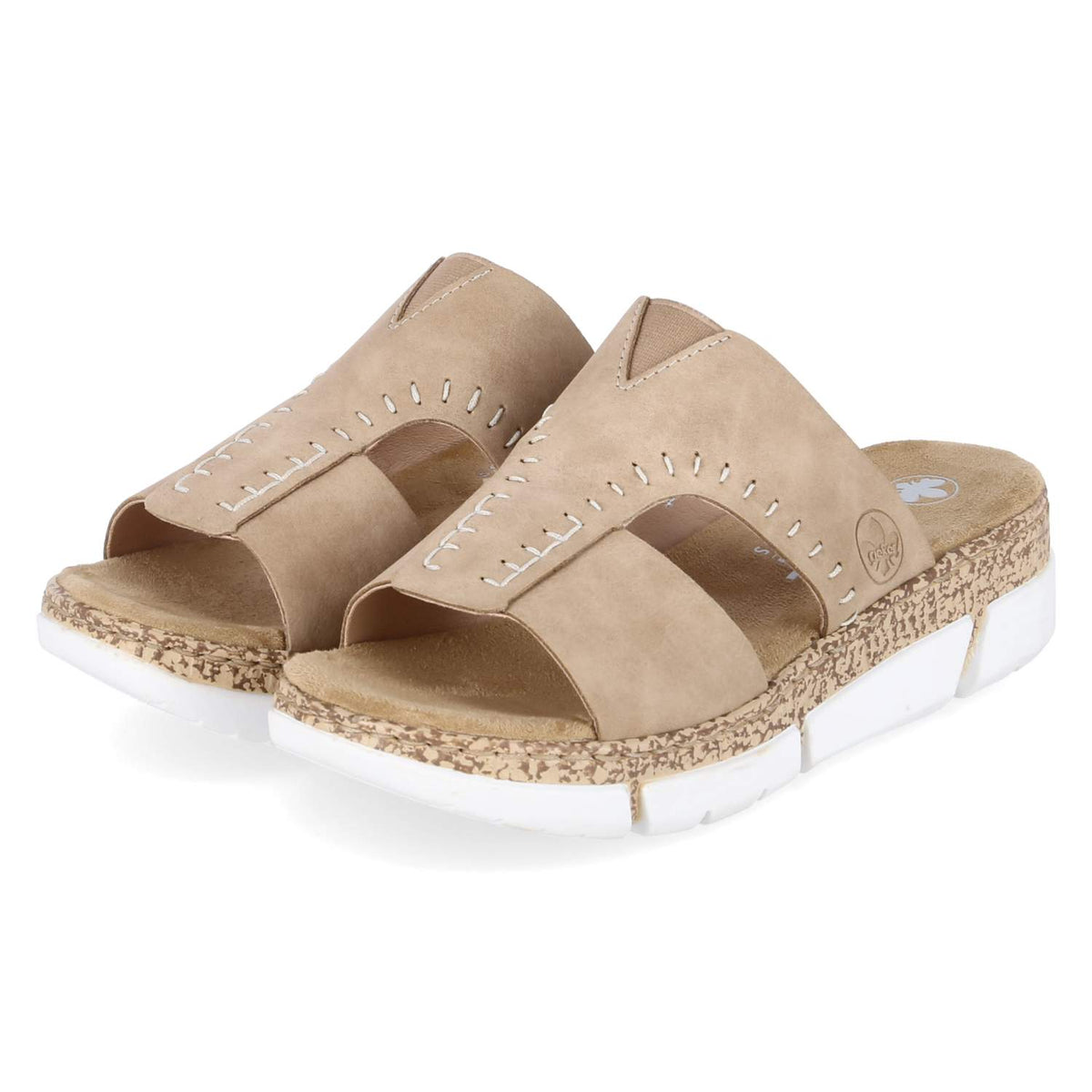 Pantoletten  Beige