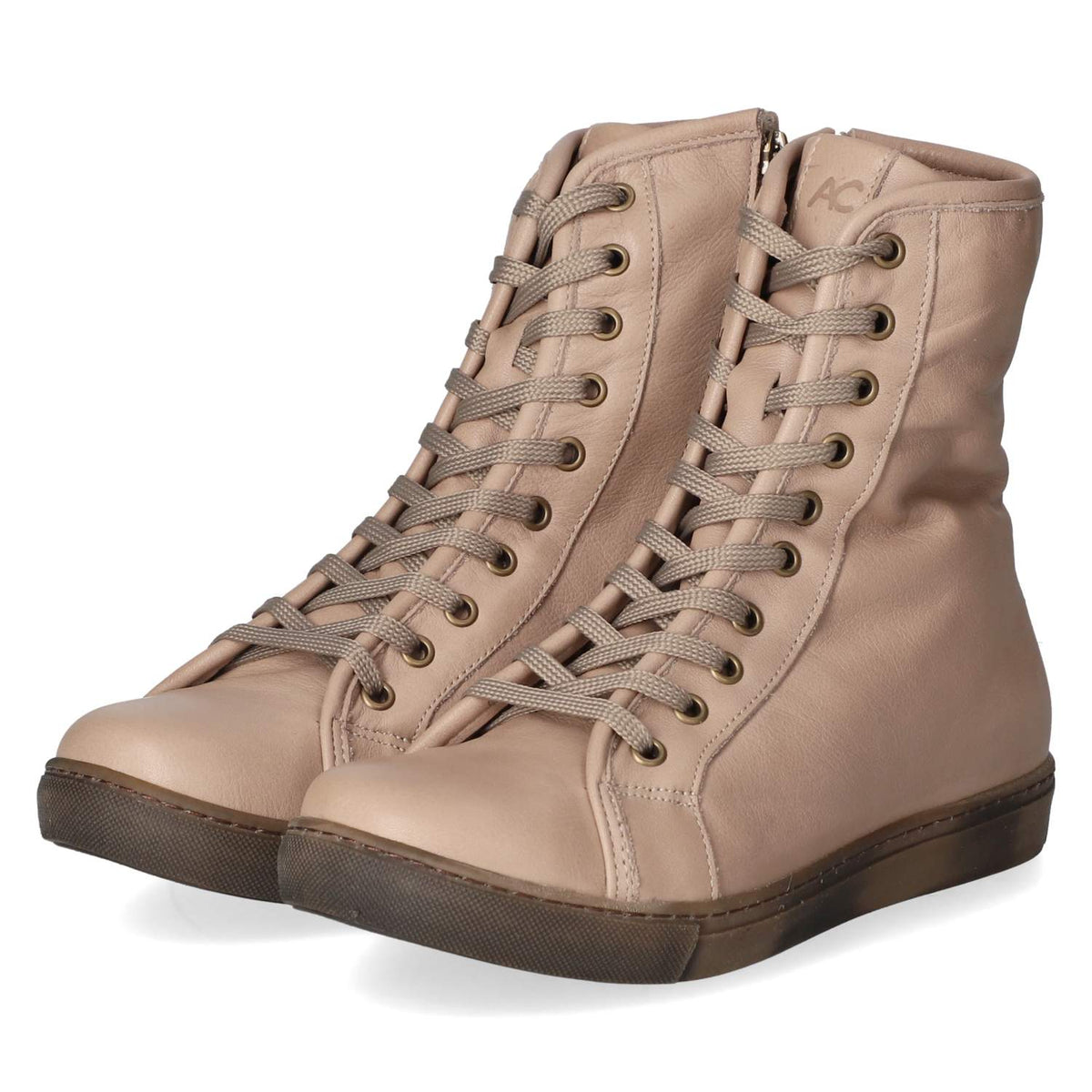Schnürstiefeletten  Grau