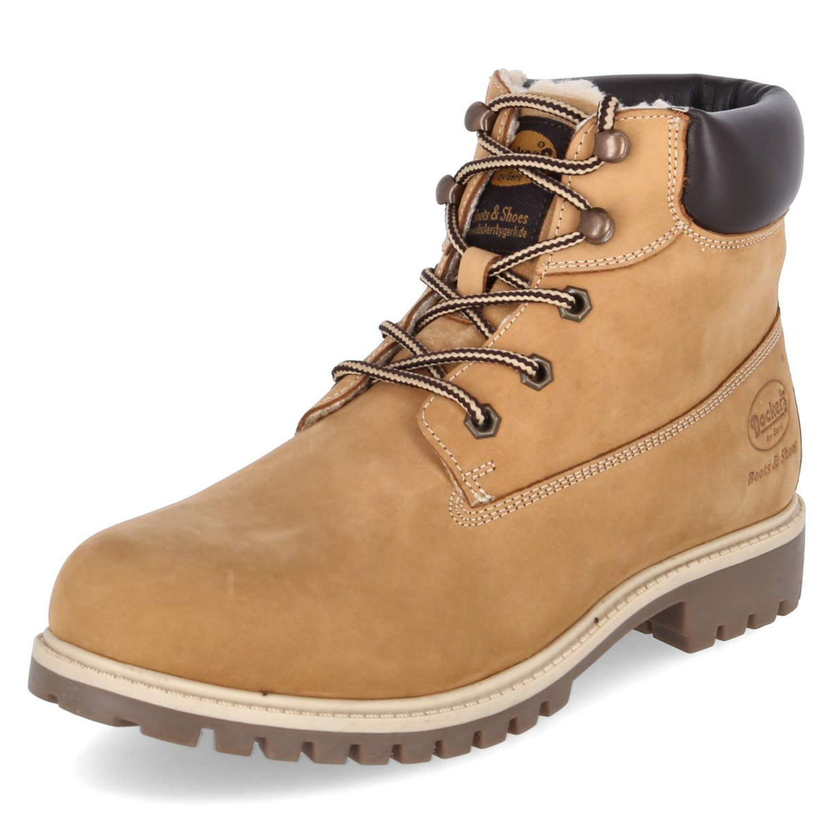 Schnürboots  Beige