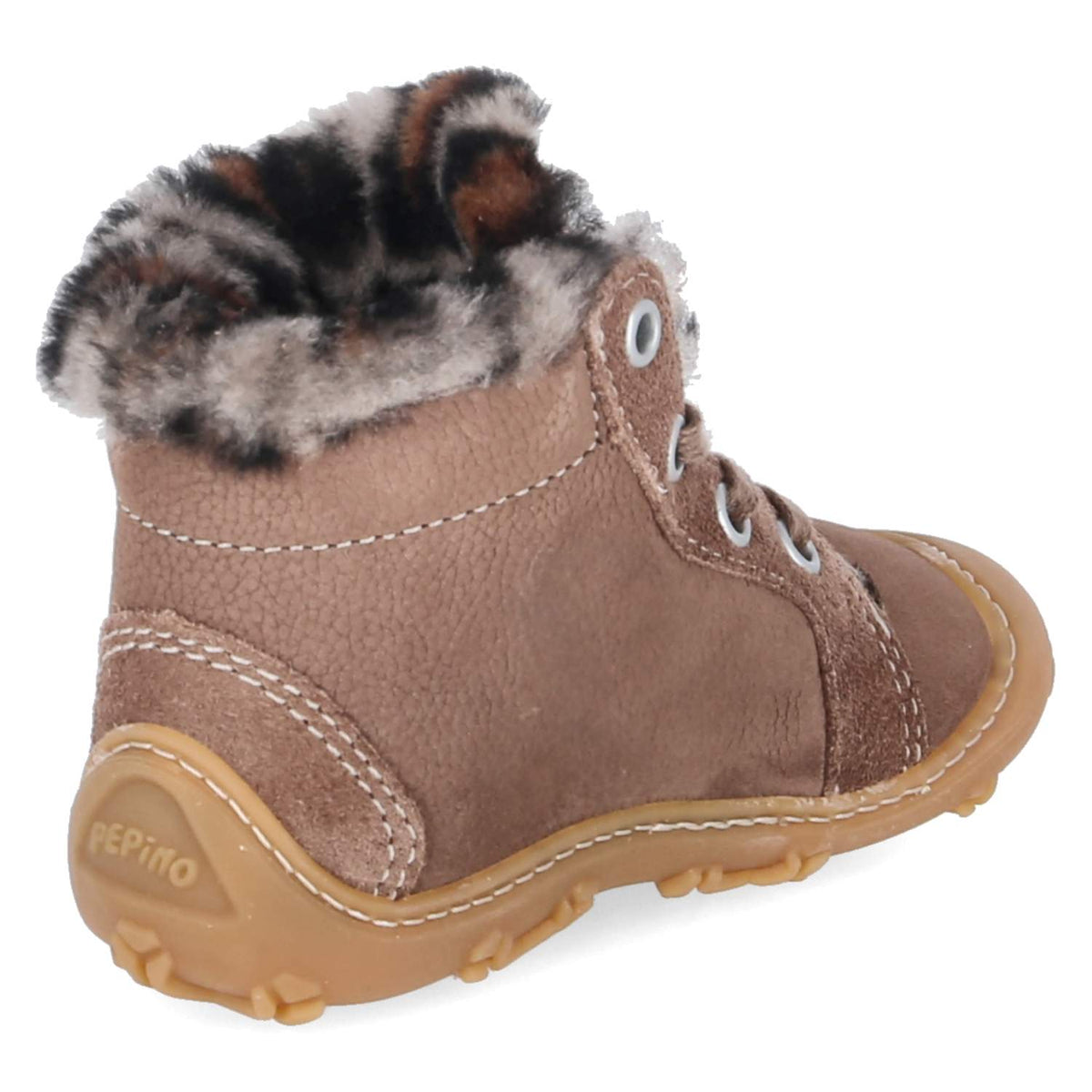 Winterstiefeletten ELIA BAREFOOT Braun