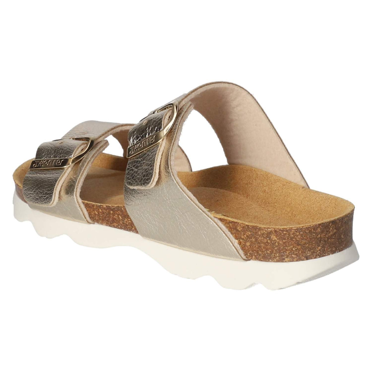 Pantoletten  Gold