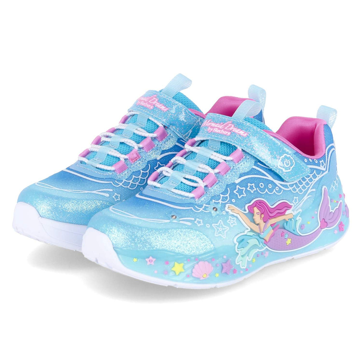 Low Sneaker MERMAID DREAMS  Blau