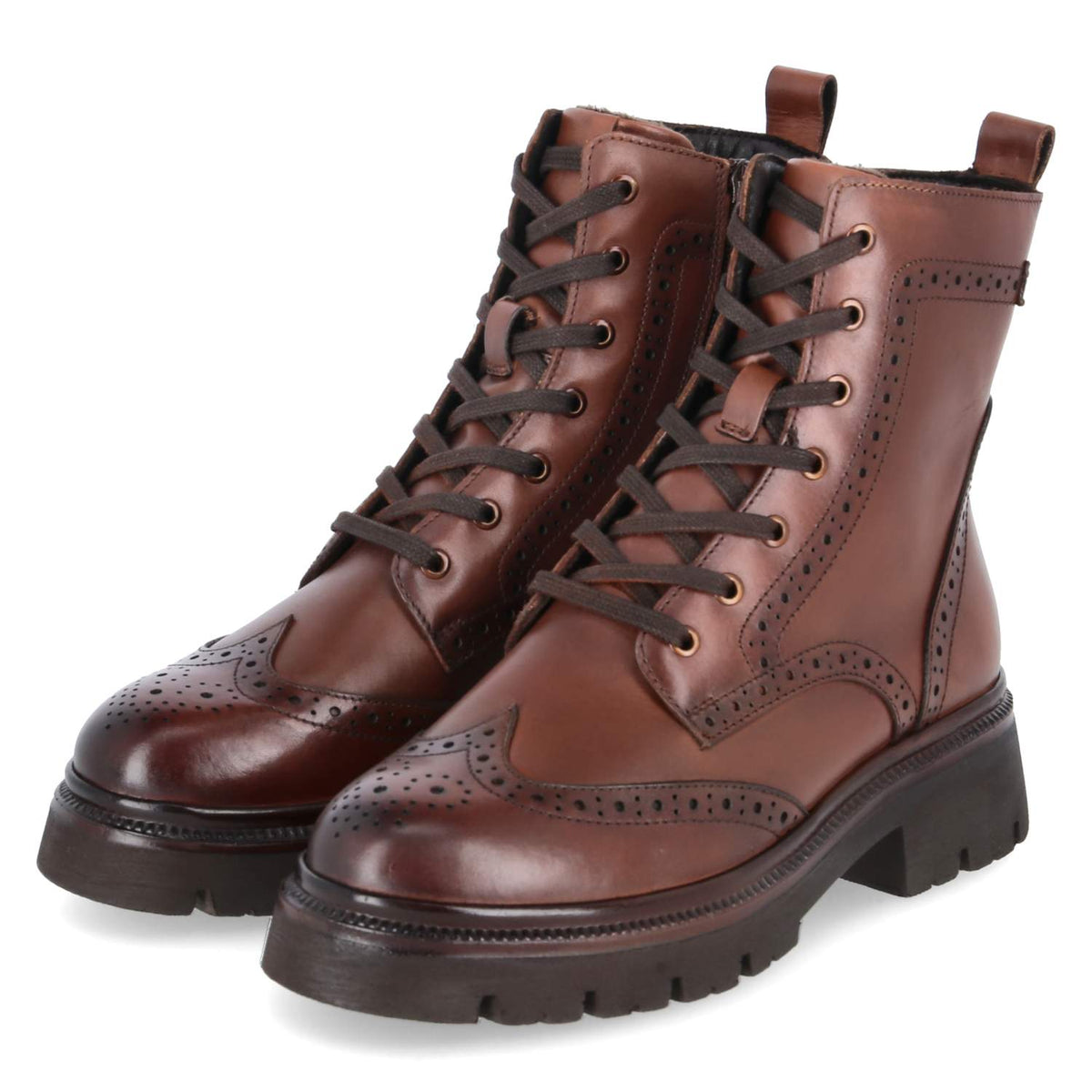 Schnüboots  Braun