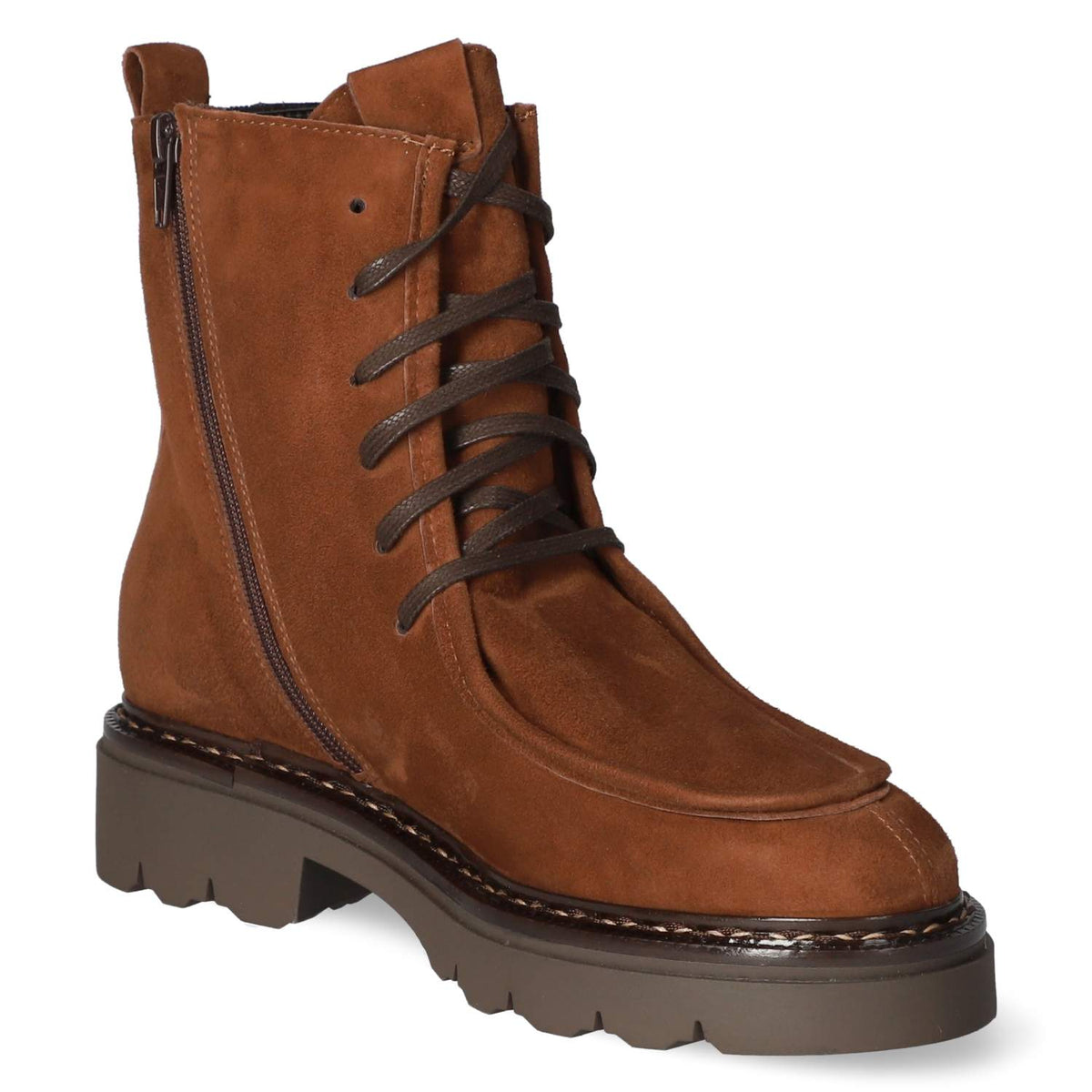Schnürboots  Braun