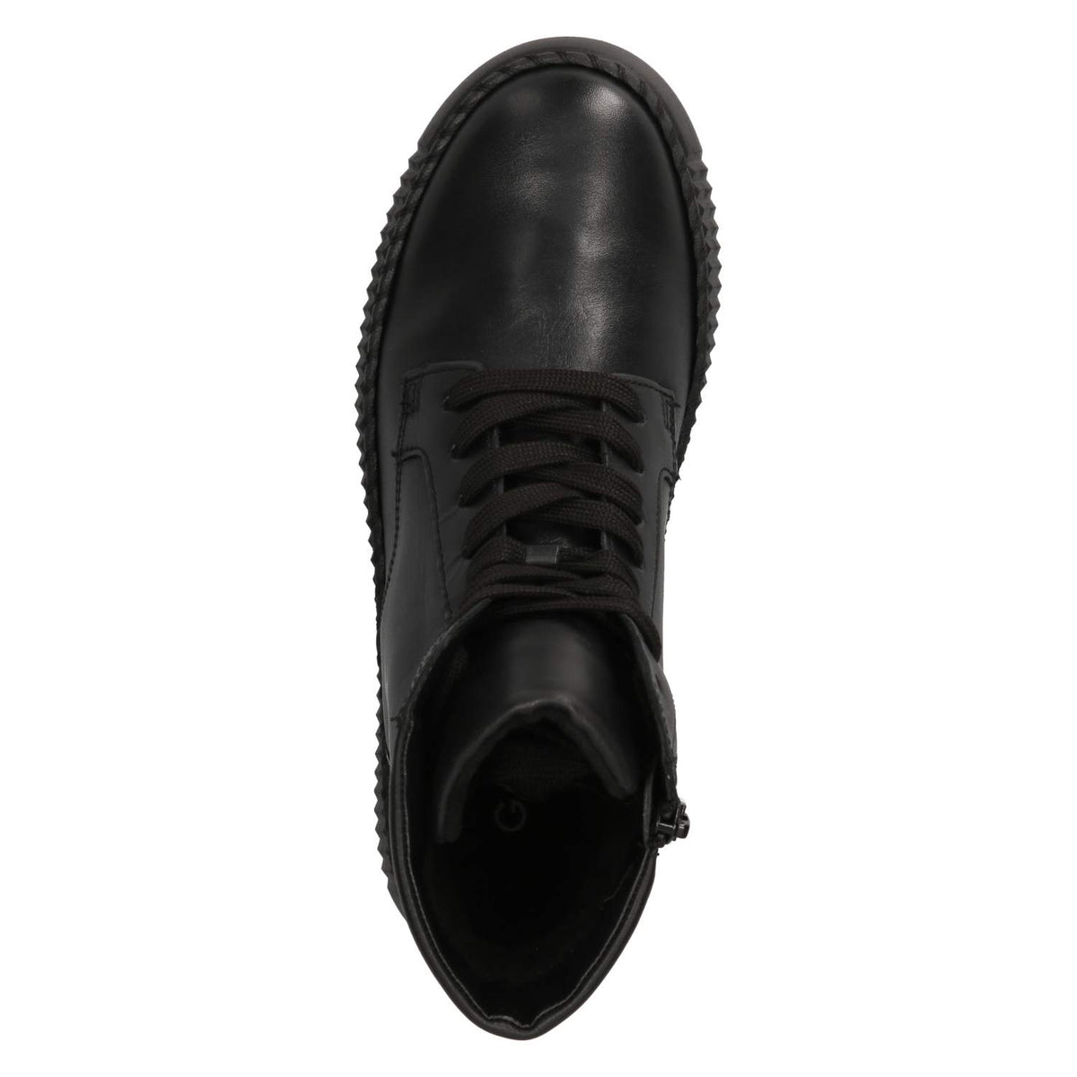 Schnürstiefeletten  Schwarz