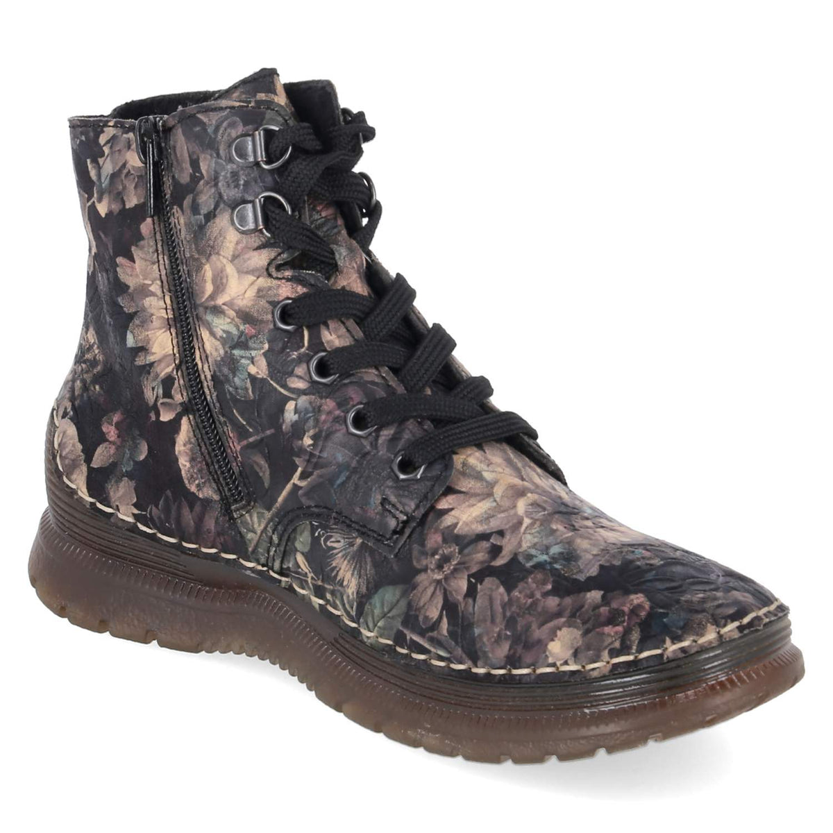 Schnürboots  Mehrfarbig