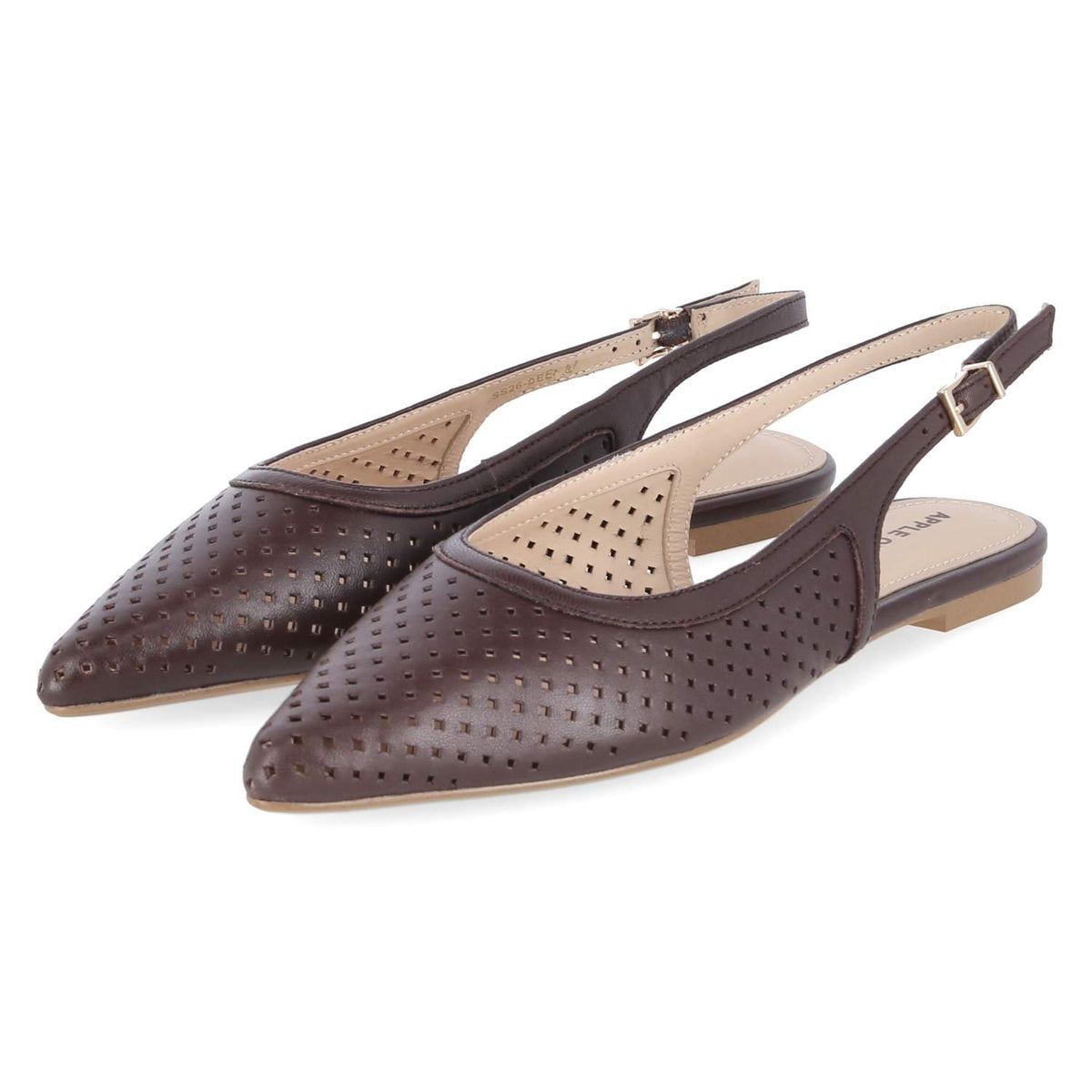 Slingballerinas DEEN  Braun