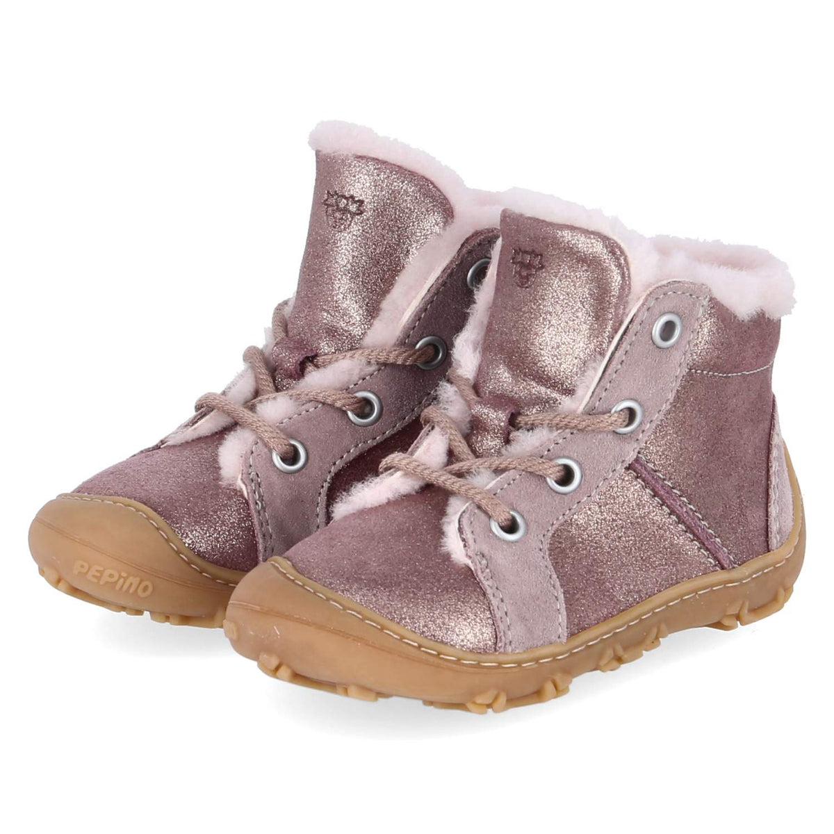 Winterstiefeletten ELIA BAREFOOT Rosa