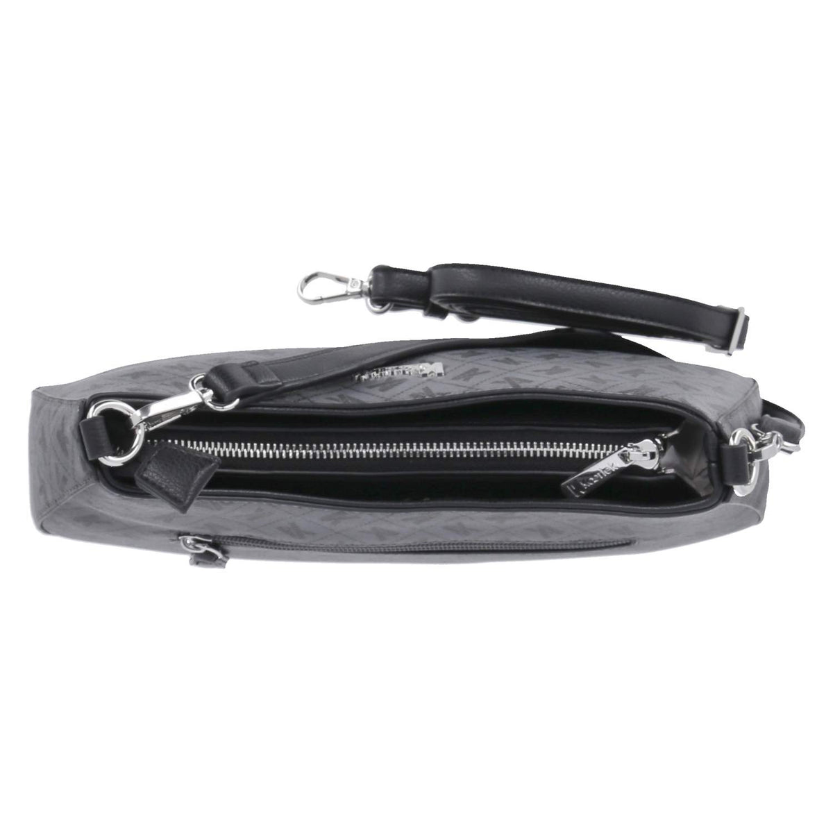 Schultertasche  Grau