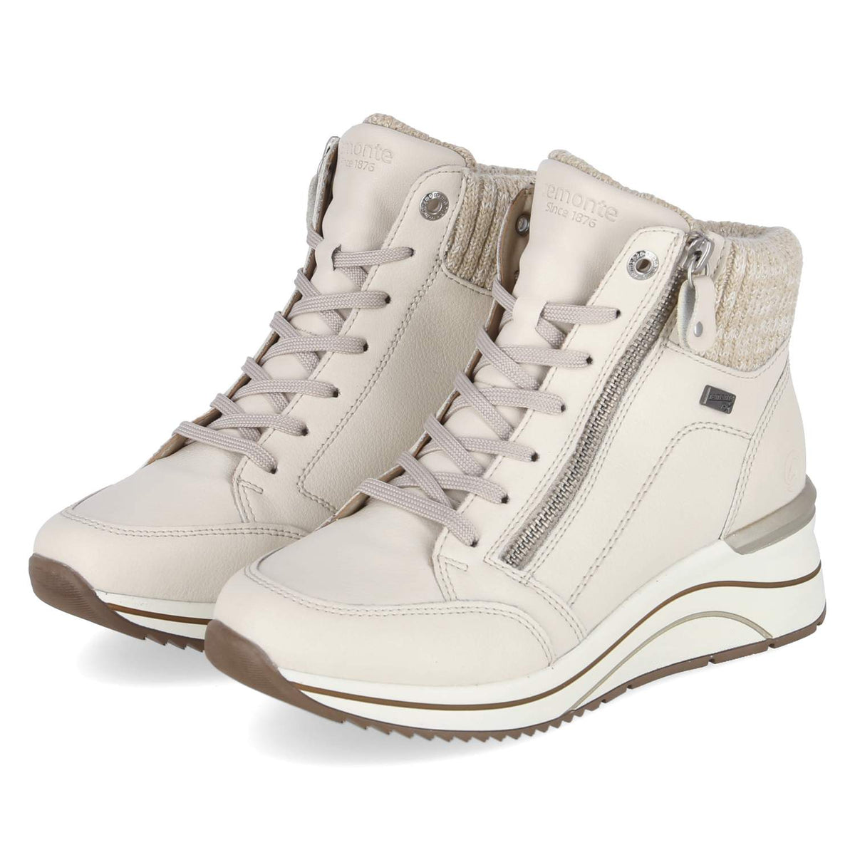 High Sneaker  Beige