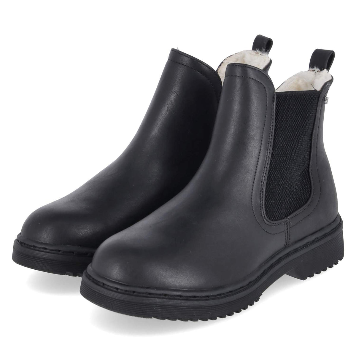 Winter Chelsea Boots  Schwarz