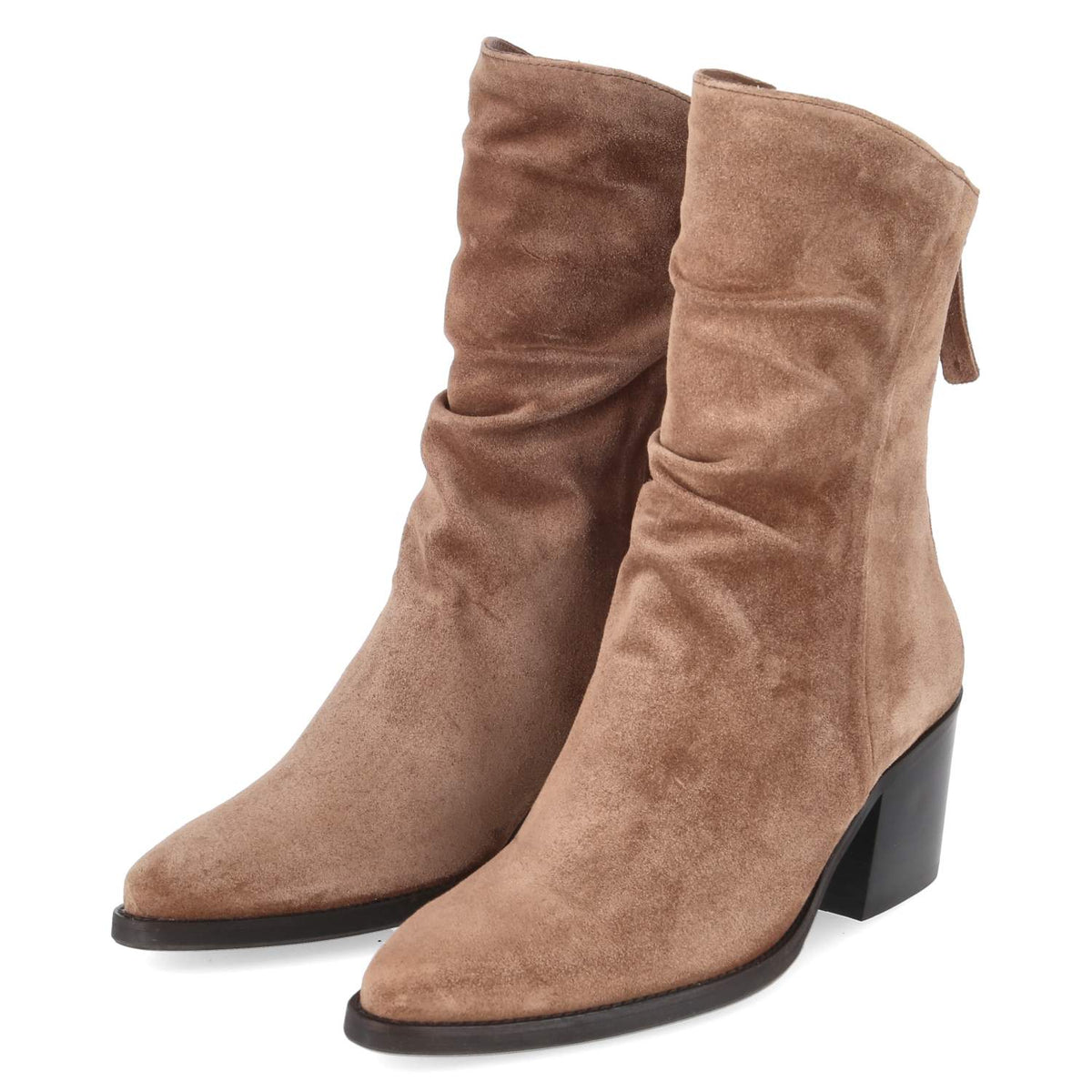 Slouchy Boots  Braun