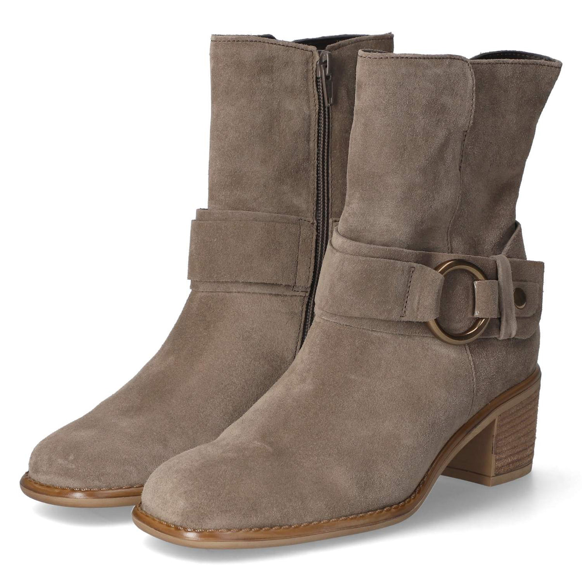 Stiefeletten  Taupe